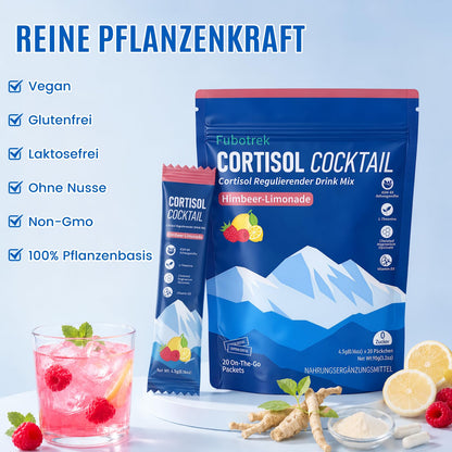 Jello Cortisol Cocktail Pulver, 20 Stücks Cortisol Senken zum Abnehmen