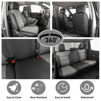 EKR vehicle seat cover — Faux leather for 2025 2026 GMC Terrain AT4 Denali Elevation