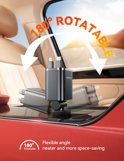 JOYROOM charging adapter with retractable design and 4 in 1 functionality 2025 upgrade
