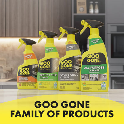 Goo Gone kitchen degreaser — effective formula for tough grease removal