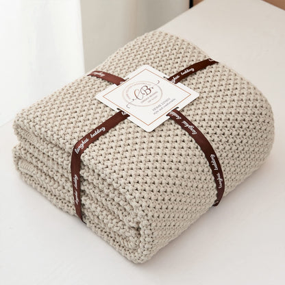 Longhui bedding throw blanket — soft and cozy design