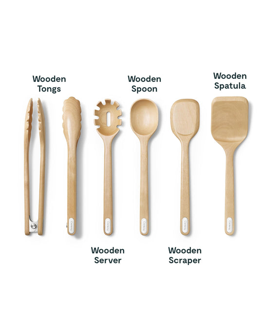 Food spatula — Made from FSC-certified birch wood, no microplastics