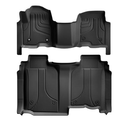 Vehicle mat — All weather liners for Chevy Silverado and GMC Sierra 1500/2500/3500HD 2019-2026
