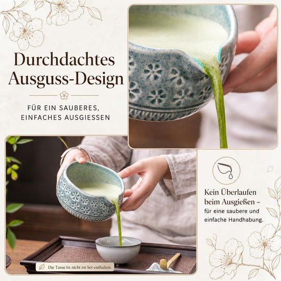 Buucup matcha whisk set — complete ceramic matcha kit for enthusiasts