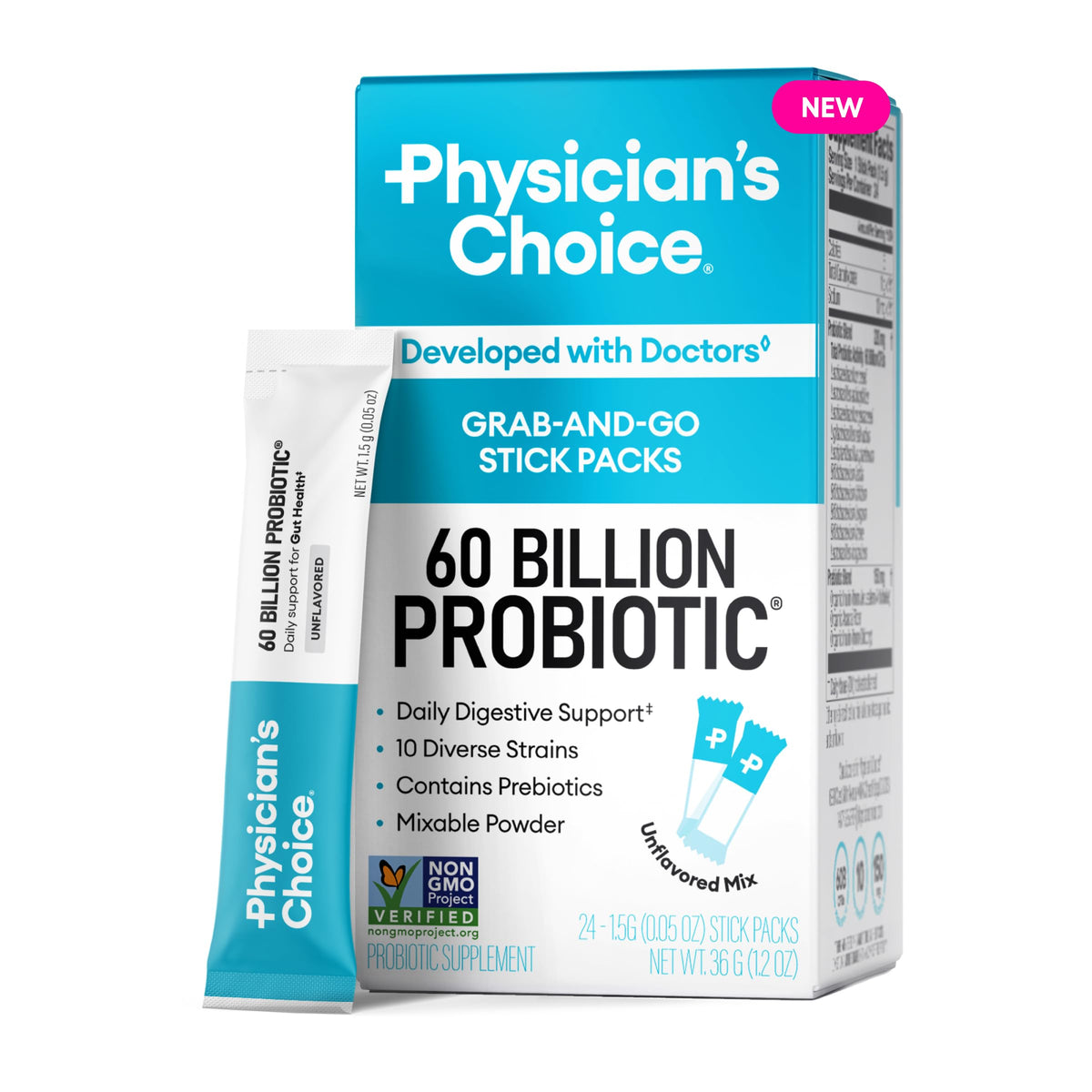 Physician's CHOICE probiotic and digestive enzyme - gut health support