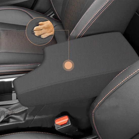 AOMSAZTO Console Pad for 2018-2023 Subaru Crosstrek Armrest Pad for Subaru Crosstrek Black