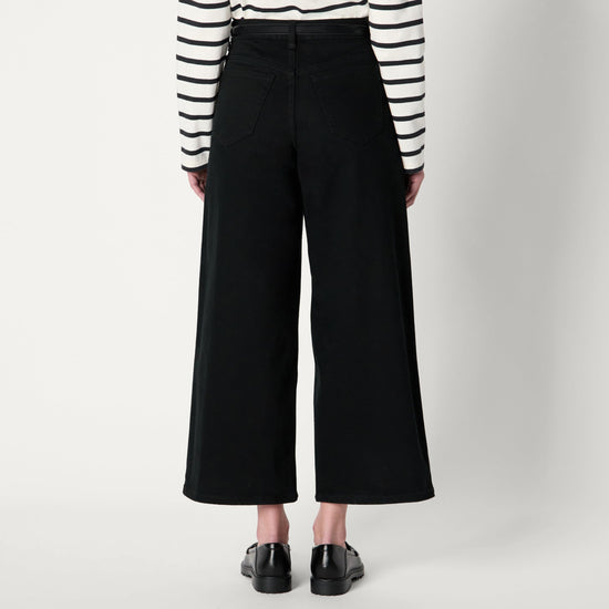 PANTS — High-rise wide leg crop style by Amazon Essentials