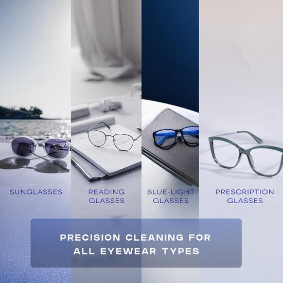 Cleaning agent — Carbon microfiber tech for eyeglasses and lenses