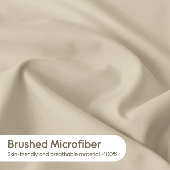 LONAVA bed linen set — hotel luxury wrinkle-free microfiber with deep pockets.