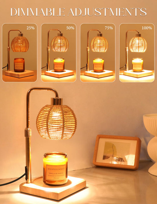 Yohonk lamp — candle warmer with timer and dimmable feature for home decor