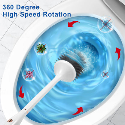 Electric cleaning brush — efficient toilet cleanerElectric cleaning brush — hygienic toilet cleaning solution.
