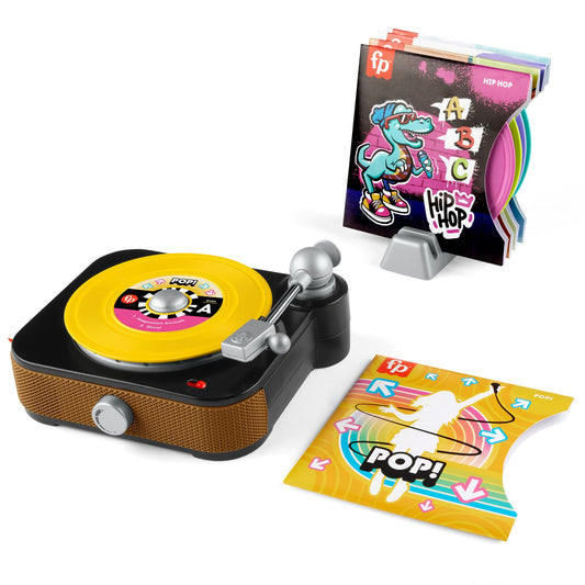 Fisher-Price toy figure — Rockin' record player for preschool play