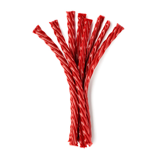 TWIZZLERS twists strawberry licorice style candy tub, low fat, 5 lb