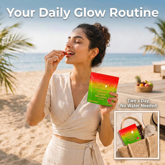 Tanning Gummies – Supports Healthy-Looking Skin, Daily Routine