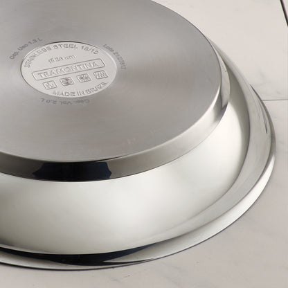Tramontina sauté fry pan — tri-ply base nonstick induction-ready