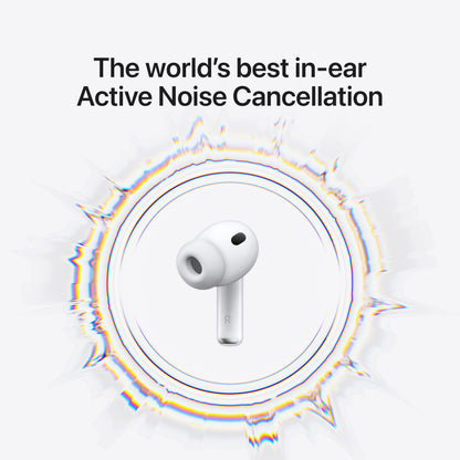 Apple AirPods Pro 3 headphones — Active noise cancellation and heart rate sensing