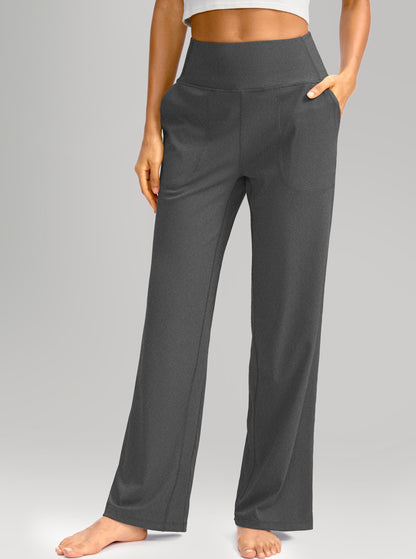 Soothfeel wide leg pants — high waist with pockets for women in petite/regular/tall sizes