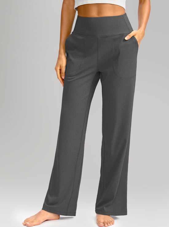 Soothfeel wide leg pants — high waist with pockets for women in petite/regular/tall sizes