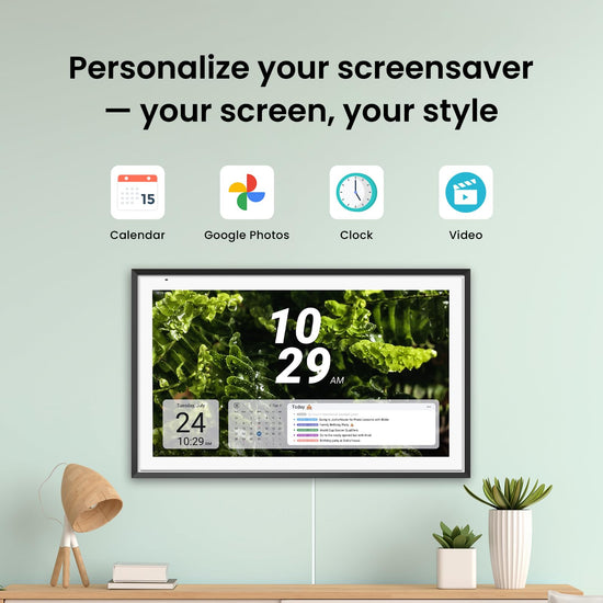 ApoloSign digital calendar - dual mode with Google Play and multi-calendar sync