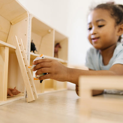 Melissa & Doug toy figure playset — foldable design for easy storage and transport
