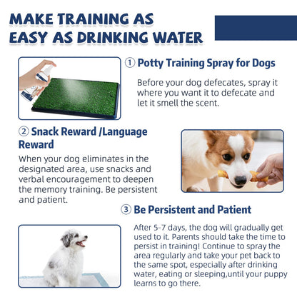IYVLRLS Potty Training Spray for Dogs,Puppy Potty Training Spray,Address Canine Inappropriate Elimination Habits | Proven HousebreakiHousebreng Methods for Indoor & Outdoor Environments 7.05 Oz