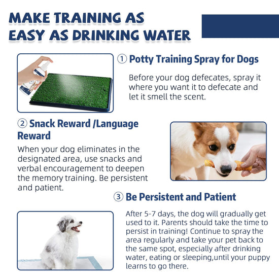 IYVLRLS Potty Training Spray for Dogs,Puppy Potty Training Spray,Address Canine Inappropriate Elimination Habits | Proven HousebreakiHousebreng Methods for Indoor & Outdoor Environments 7.05 Oz