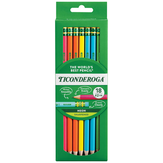 Ticonderoga pencils — wood-cased design