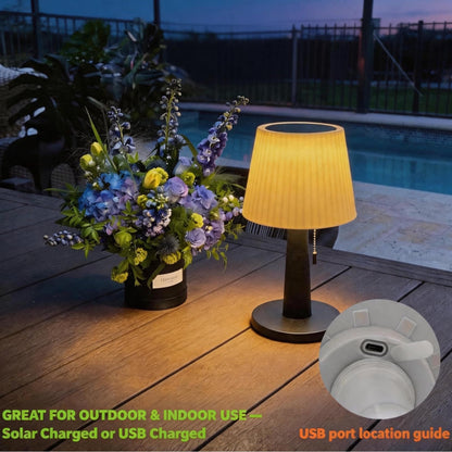 Beautyard solar lamp — 3 lighting modes and waterproof design for indoor and outdoor use