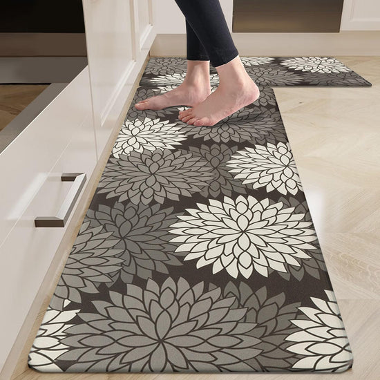 HEBE anti fatigue floor mat — Non slip cushioned comfort mat for kitchen and laundry