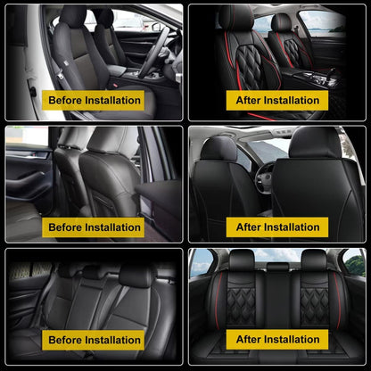 AOMSAZTO vehicle seat cover — Custom fit leather for Hyundai Tucson 2005-2026