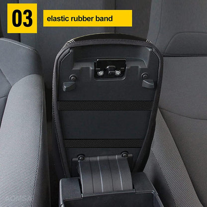 AOMSAZTO console covers - Armrest covers for 2012-2017 Toyota Camry with black stitches