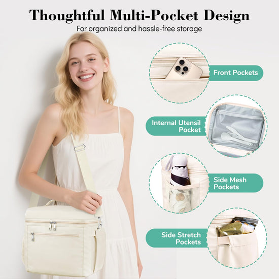 DALINDA meal holder — insulated and leak-proof design for travel and work