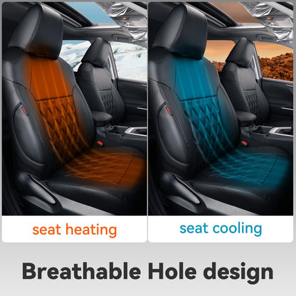 coverdream CH-R seat covers - breathable leather and waterproof protection
