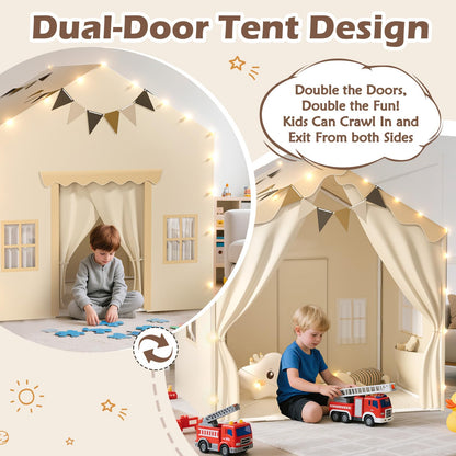 Collapsible play structure — Star light and padded mat included