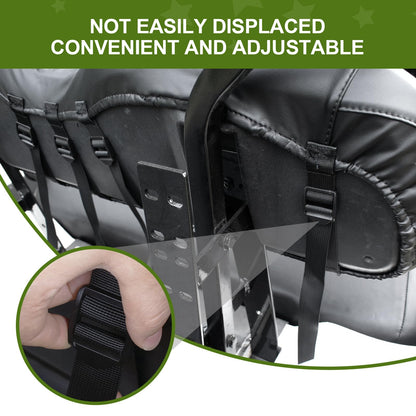 NOKINS leather front golf cart seat cover — waterproof vinyl replacement for EZGO TXT/RXV 1994-2013