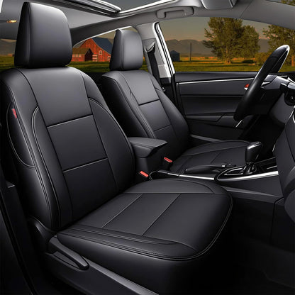 HKZ vehicle seat covers — custom fit leather for Toyota Camry Hybrid 2012-2017