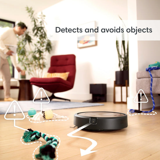 iRobot Roomba j9+ — self-emptying robotic vacuum cleaner