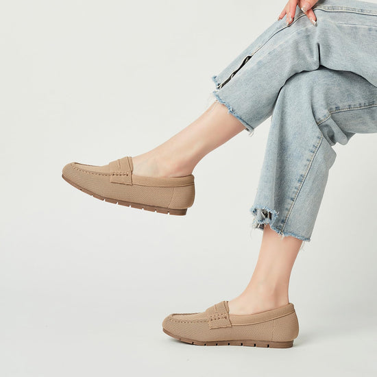 Vespiero loafers for women - comfortable slip on work flats shoes