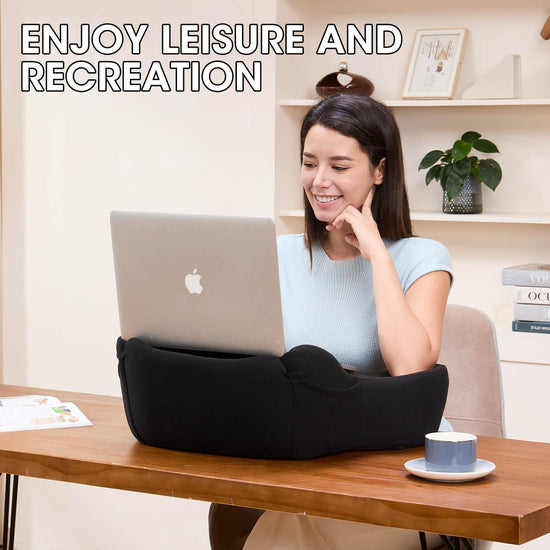 cooloo8 reading pillow — versatile lap desk for comfortable use