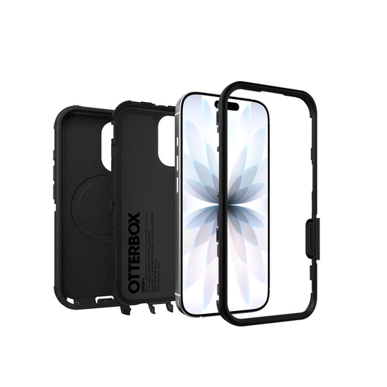 OtterBox iPhone 17 Pro case — Defender Pro Series in black