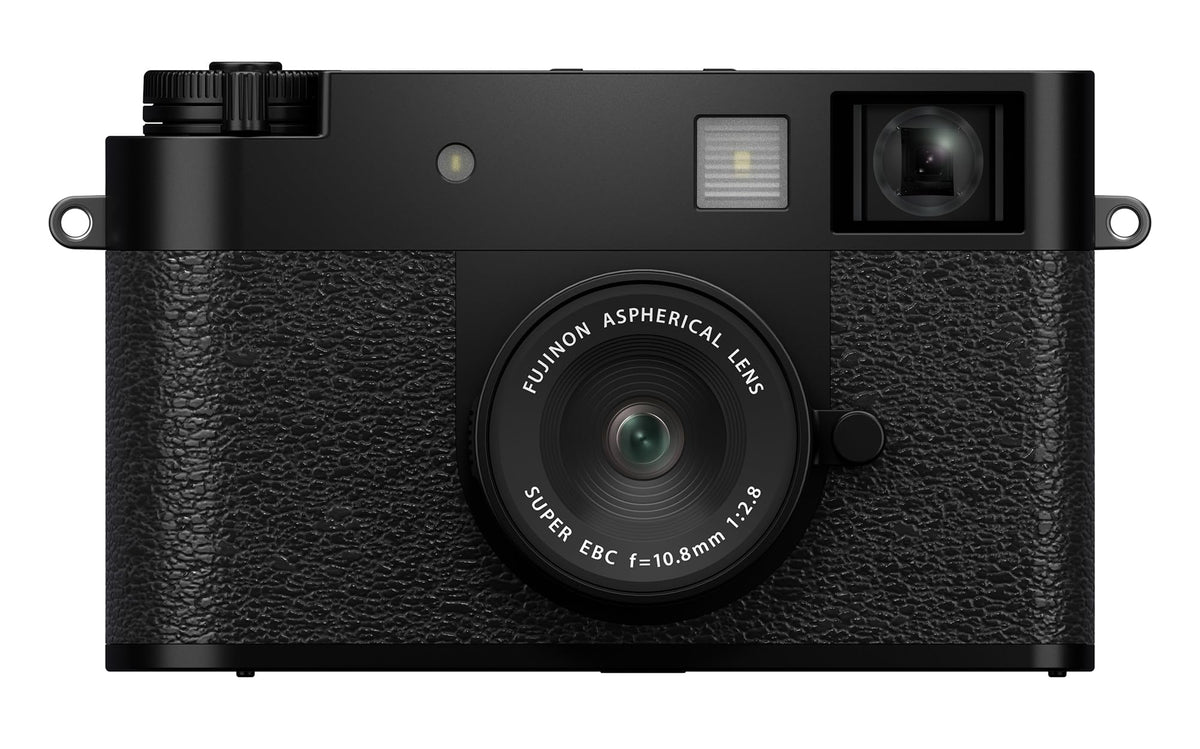 Fujifilm X half digital camera with Instax Mini Link 3 printer and microfiber cloth - camera film with smartphone printer bundle