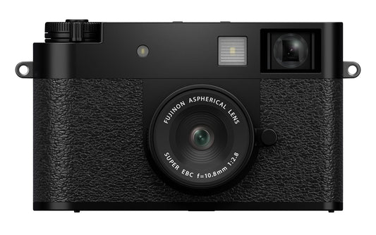 Fujifilm X half digital camera with Instax Mini Link 3 printer and microfiber cloth - camera film with smartphone printer bundle
