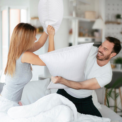 COZSINOOR goose feather pillows - soft and supportive bedding solutionCOZSINOOR goose feather pillows - soft and supportive bedding solution