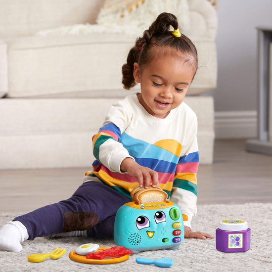 LeapFrog pretend play toy — interactive toaster set