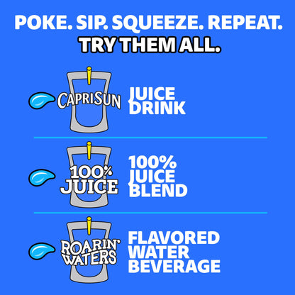 Capri Sun juice drink — Pacific cooler mixed fruit flavor blend
