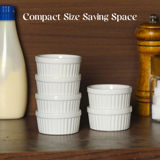 DOWAN ramekins set of 6 - classic design