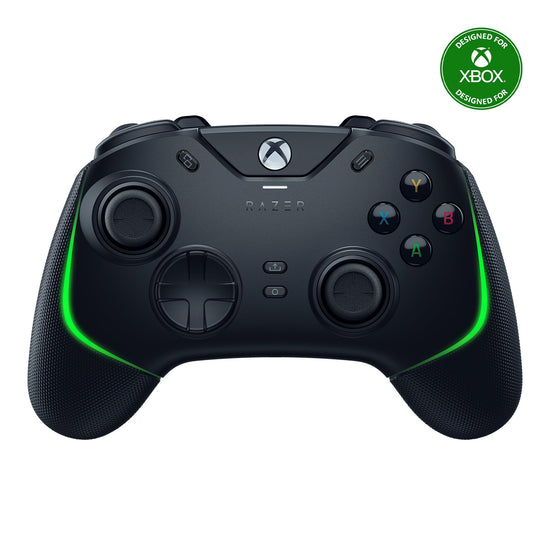 Razer Wolverine V2 Chroma controller — wired design with RGB lighting