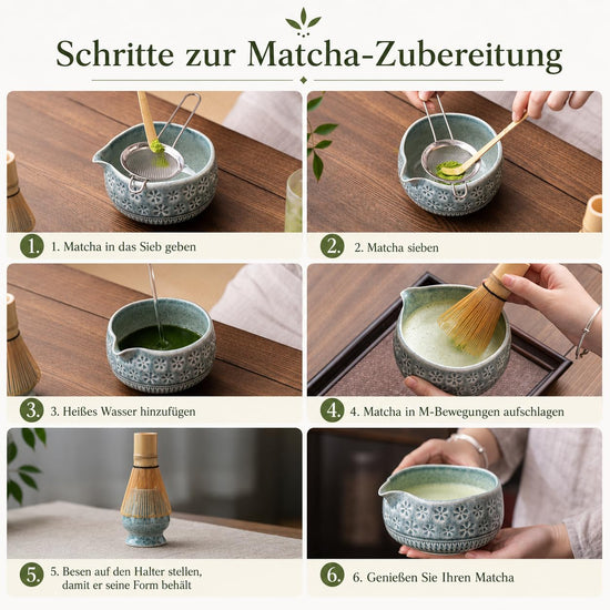 Buucup matcha whisk set — complete ceramic matcha kit for enthusiasts