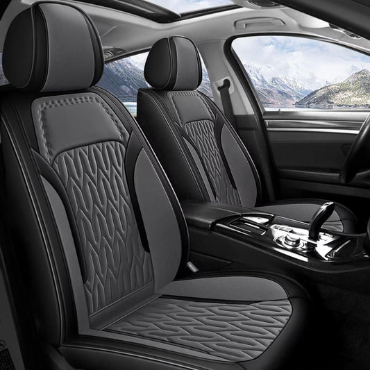 Vehicle seat cover — Custom fit waterproof leather for Mitsubishi Outlander 2007-2026