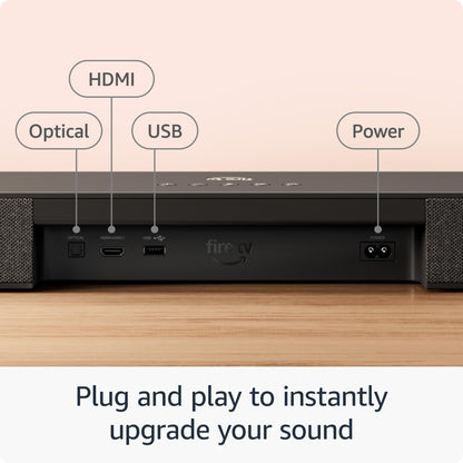 Amazon Fire TV Soundbar Plus — 5.1 channel with Dolby Atmos and subwoofer